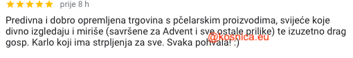 Ocjene korisnika svijeće od pčelinjeg voska Bee magic Košnica