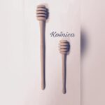 Drvena žlica za med-12 cm - Slika 3