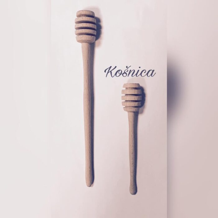 Drvena žlica za med-12 cm - Slika 3
