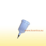 Posuda za kiseline za dimni top za tretman pčela oksalnom kiselinom (sublimator oksalne kiseline) (lončić za sublimator)