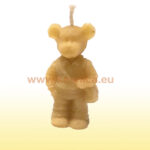 Svijeća od pčelinjeg voska Medo pismonoša