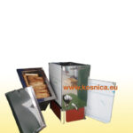 Parni topionik voska s mogučnošću dezinfekcije okvira s NaOH. Više modela parnih topionika za topljenje voska se može naći u trgovini s pčelarskom opremom u Zagrebu