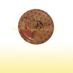 Metalni poklopac za staklenke s motivom pčele B.