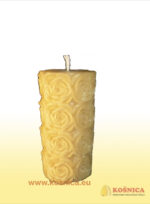 Svijeća od pčelinjeg voska Bee magic Ruža manja - Košnica - Slika 3