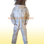 Pčelarsko ventilirajuće odijelo (kombinezon) troslojno s irskim modelom šešira