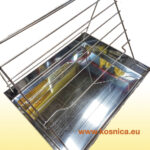 Posuda inox za otklapanje okvira s jednostranim ljestvama