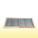 Složena (uokvirena) matična rešetka za lr je dio lr košnice. To je sve dio pčelarske opreme