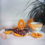 Svijeća za tortu od pčelinjeg voska broj 0