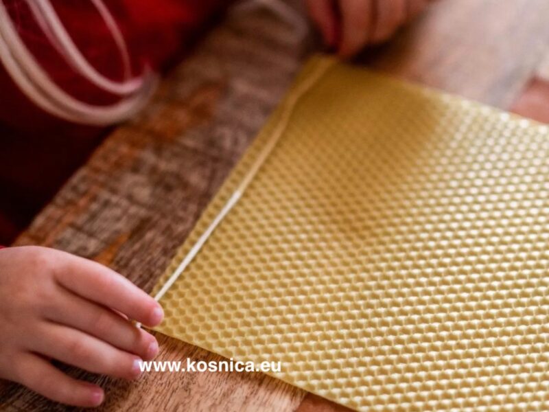 izrada svijeća od pčelinjeg voska