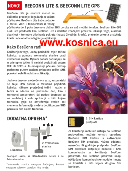 Što je Beecomm vaga za pčelarstvo?